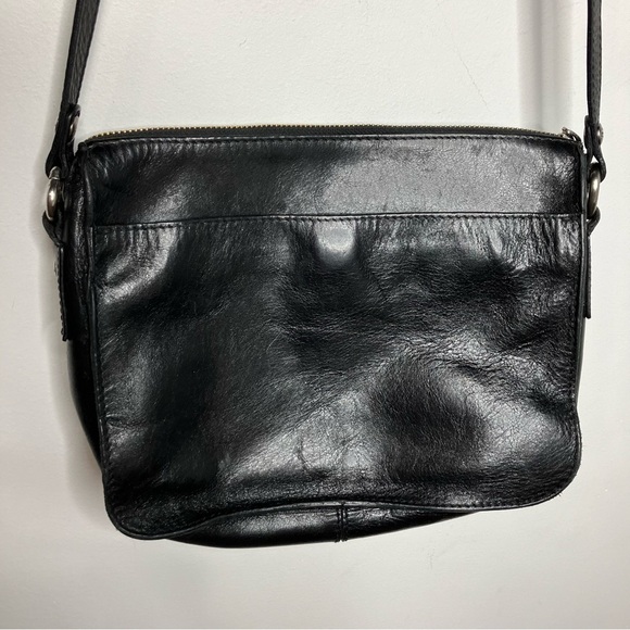 Patricia Nash Nazaire‎ top zip crossbody bag black leather medium size - Picture 7 of 13